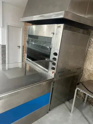 Horno de cocina industrial