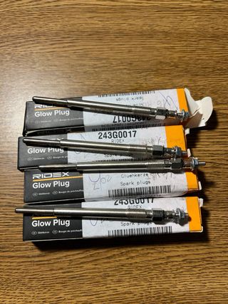 Bujías Calentamiento 1.6 HDI Peugeot 207