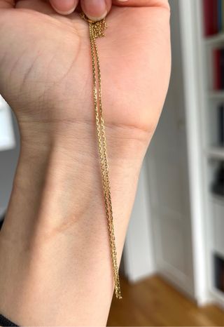 Cadena de Oro 9k Oro vivo