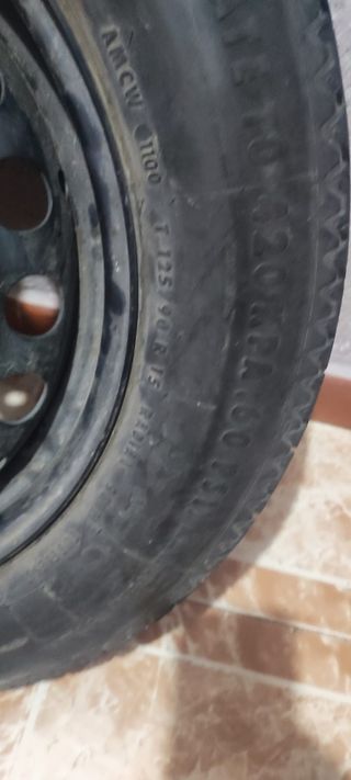 Rueda de repuesto bmw 320