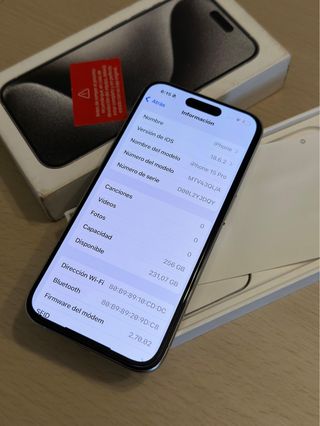 iPhone 15 Pro 256Gb IMPECABLE