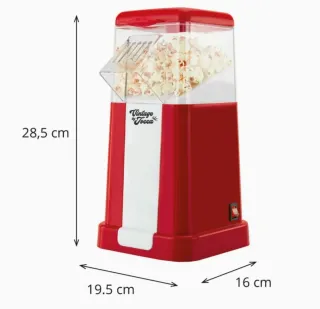 Máquina de Palomitas JOCCA Roja
