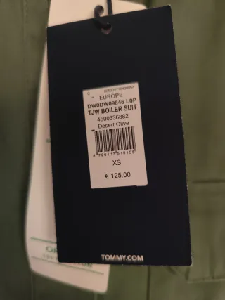 Mono Tommy Jeans Verde