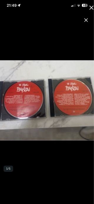 2 CDs The Beatles Banzai