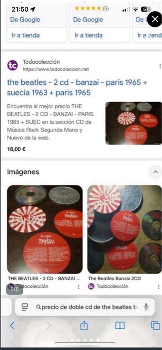 2 CDs The Beatles Banzai