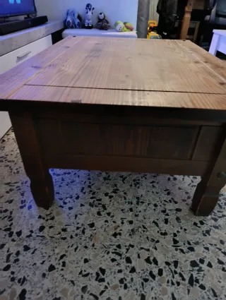 Mesa de centro de madera