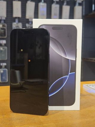 IPHONE 16 PRO MAX 256GB NERO 100% BATTERIA