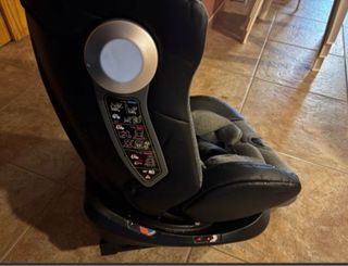 Silla coche isofix giratoria grupo 1-2-3