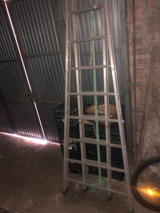 Escalera aluminio TUBESCA 6,9m/3,48m plegable