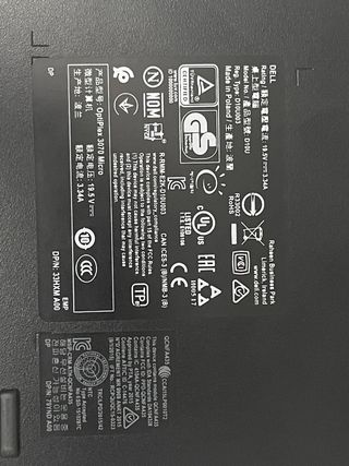 Dell OptiPlex 3070 Micro i5 16GB 512NVMe WiFi W11