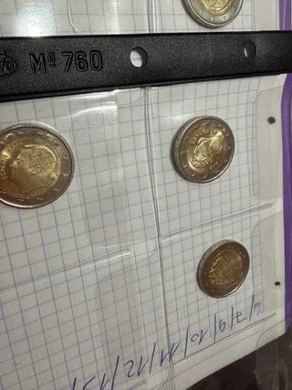 11 Monedas 2€ Conmemorativas España Sin Circular