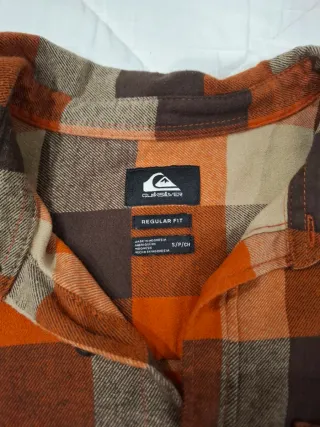 Camisa de franela Quiksilver a cuadros