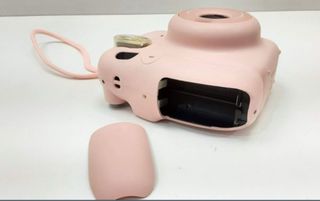 Instax Mini 11 Rosa + Funda Transparente