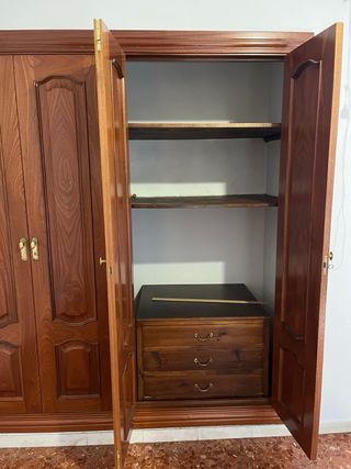 Cajonera de madera 3 cajones