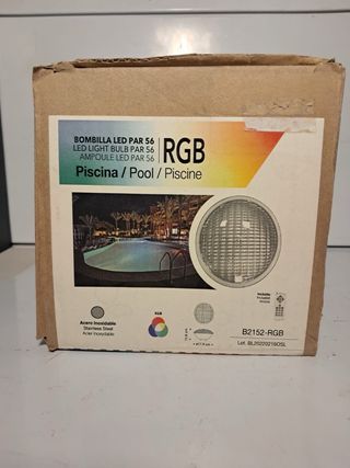 Bombilla LED PAR 56 RGB Piscina