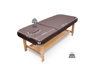 Camilla fija de madera de 2 cuerpos Wellcore