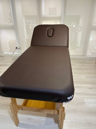 Camilla fija de madera de 2 cuerpos Wellcore