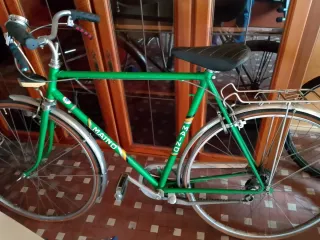 Bici vintage Maino da città verde