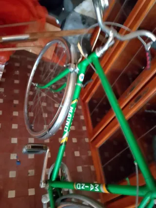 Bici vintage Maino da città verde