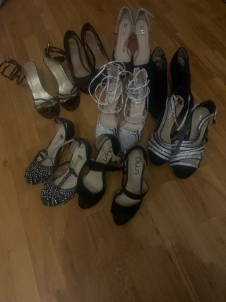 Lote de Zapatos de Tacón Variados precio por par