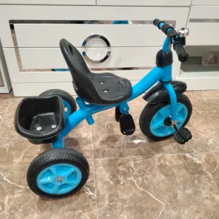 Triciclo infantil azul
