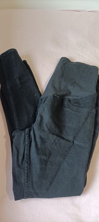 Pantalones de Embarazada Negros y Azules