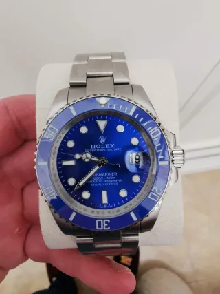 Orologio Rolex Submariner Blu