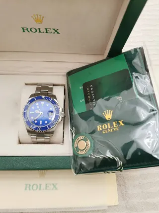 Orologio Rolex Submariner Blu
