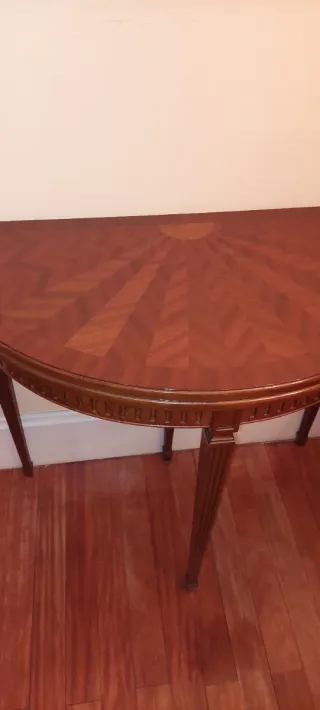 Mesa de juego plegable de madera