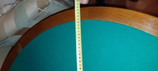 Mesa de juego plegable de madera