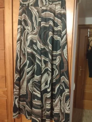 Pantalón Palazzo Estampado.