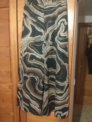 Pantalón Palazzo Estampado.