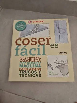 Libro e cotura Coser es fácil. Guía ilustrada par