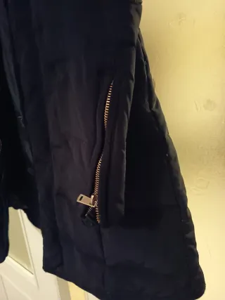 Chaquetón Zara Negro