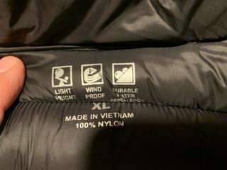 The North Face Anorak Plumas Natural XL Negro