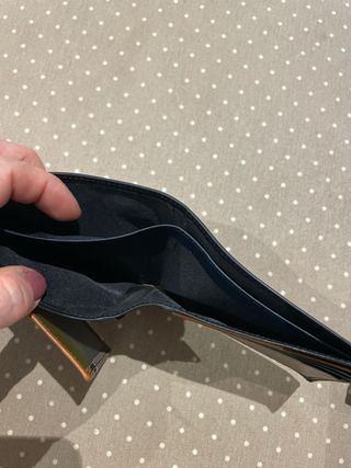 Cartera Billetero Tarjetero Cross de piel