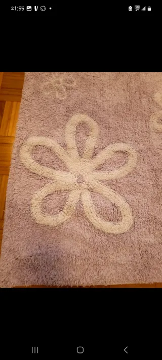 Alfombra infantil Lorena Canals flores