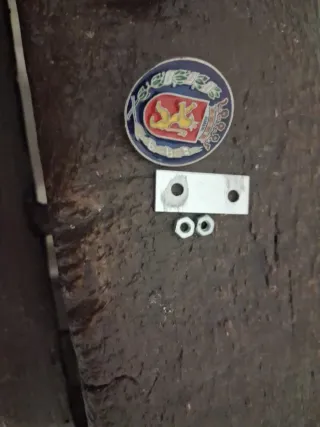 2 Insignias Gorra Policía Zaragoza Antiguas