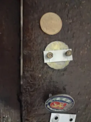 2 Insignias Gorra Policía Zaragoza Antiguas