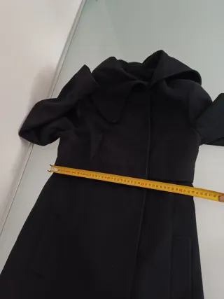 Patrizia Pepe cappotto 100% Lana Nero