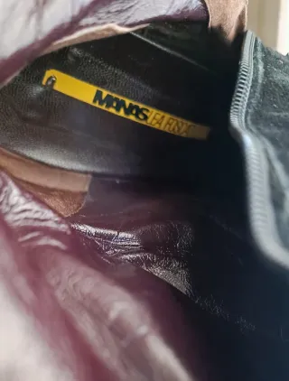 Stivali neri in camoscio tg 40