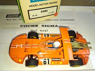 Scalextric Sigma F1 Naranja #61