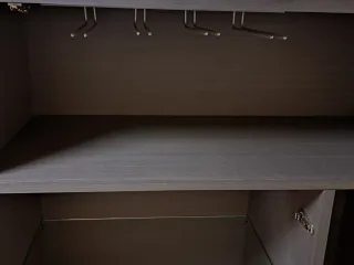 Vitrina Comedor Madera y Cristal