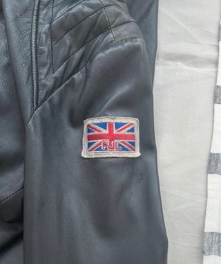 Chaqueta Cuero Pepe Jeans Negra Talla L