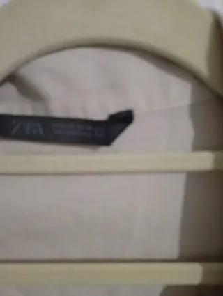 Camisa Polo Heritage Zara Beige