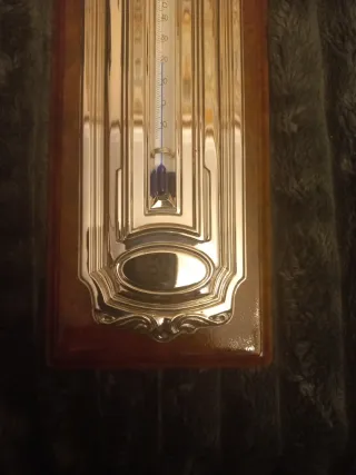 Reloj Termómetro Plata Pedro Durán