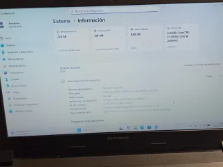 Portátil Lenovo Intel i3 Negro