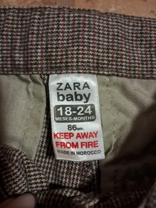 Pantaloni Zara bimbo 18/24 mesi