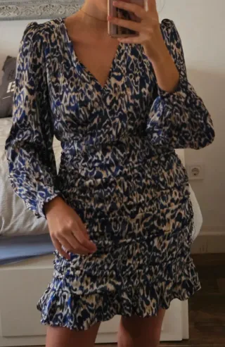 Vestido Shein estampado animal print