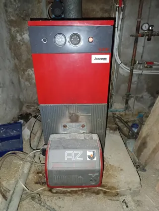 Caldera Gasoil juannes Roja/Gris